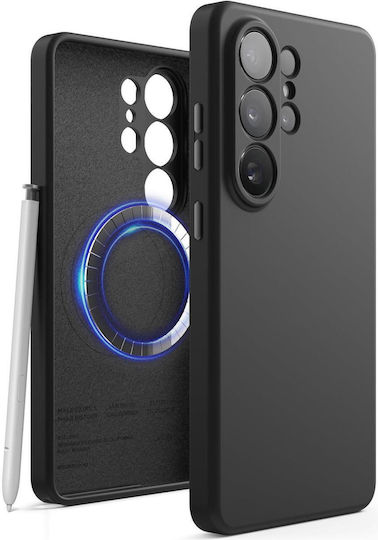 Θήκη Samsung Galaxy S26 Ultra Elago Magnetic Silicone Case Premium Σιλικόνης Magsafe Black Egs26mssc69-bk