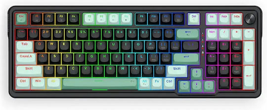 Redragon EISA K686BG-RGB-M Gaming Μηχανικό Πληκτρολόγιο με Magnetic διακόπτες και RGB φωτισμό (International English)