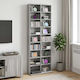 vidaXL Floor CD Case 65x23.5x175cm
