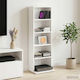 vidaXL Επιδαπέδια Θήκη CD 33x23.5x97.5cm