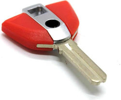 BMW Motorcycle Key Shell Chip Immobilizer Socket Red