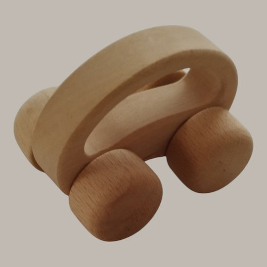 Wooden Car Handle Suitable For Small Children Natural Wood Oxygen Lampshades