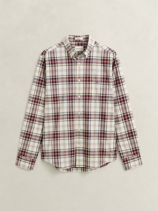 Gant Shirt Regular Fit Red