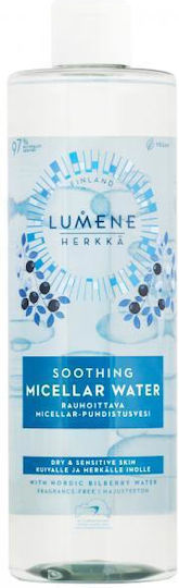 Lumene Nordic Micellar Wasser Gesichtsreiniger mit Beruhigende Wirkung 400ml