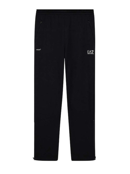 Pantaloni de trening cu elastic Negru
