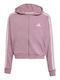 Kinder-Sweatshirt Strickjacke mit Kapuze Rosa