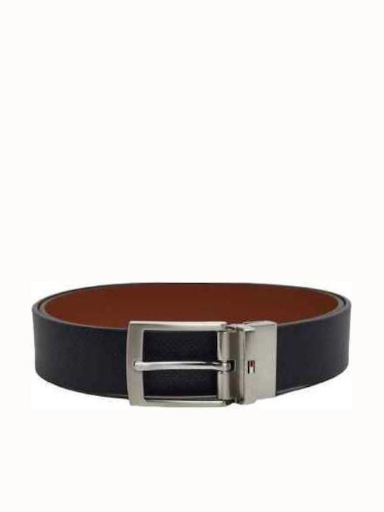 Tommy Hilfiger Herren Gürtel Beidseitig Blau
