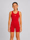 Kids Sports Long Leggings Sporting Red