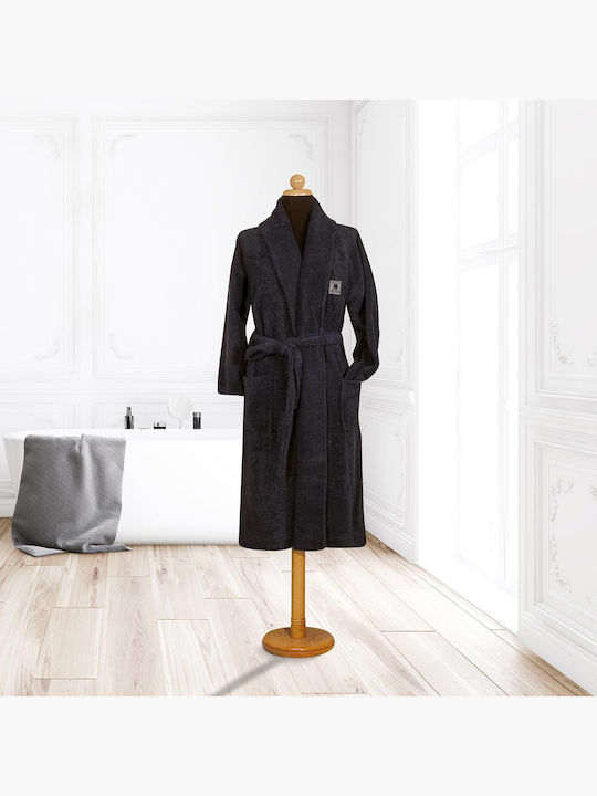 Greenwich Polo Club 3204 Bathrobe with Collar B...