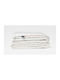 Valeria Home Set De Fețe De Pernă Pătură Supersize Mătase 220x230cm Alb 190 GSM
