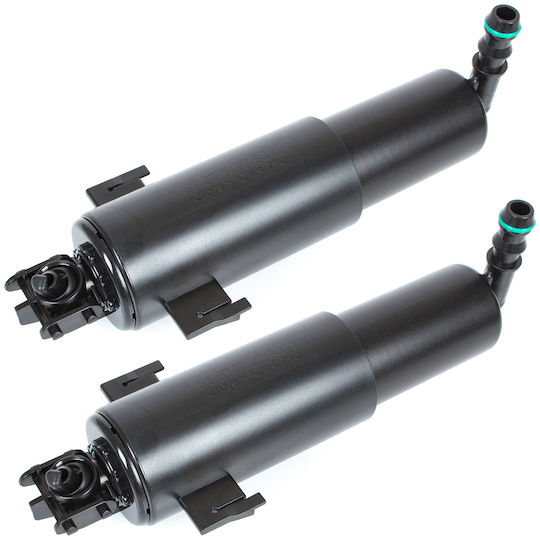 Bmw 3 E90 E91 E92 E93 05-13 Headlight Washer Left + Right 2 Pcs Set