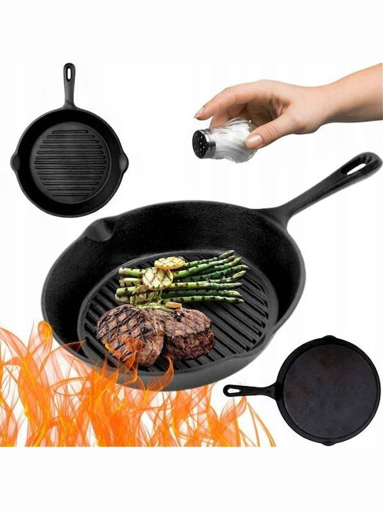Atusa Atusa Cast Iron Grill Pan 26cm
