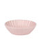 Alpina Appliances Round Ceramic Pink Serving Bowl with Diameter 13.4cm