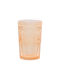 Alpina Set Water Glasses in Orange Colour 360ml 4pcs