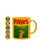 Koupakoupa Paws Κούπα Κεραμική Κίτρινη 330ml