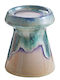 Butlers Seventies Suport Lumanari Ceramic Bej 10x10x12 cm
