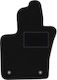 Velour Driver Mat Fiat 500x Crossover 2014-2018 Black