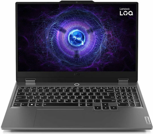 Lenovo LOQ 15IRX9 15.6" IPS FHD 144Hz (i5-13450HX/16GB/512GB SSD/GeForce RTX 3050/Без операционна система) с Зарядно 140W (Международен английски клавиатура)