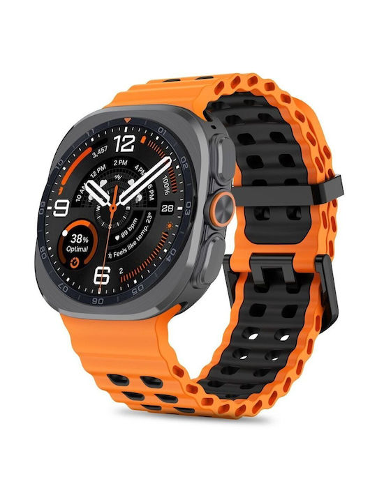 Tech-Protect Iconband Pro Кайишка Оранжево / Черно (Galaxy Watch Ultra / Ultra 2) Tech-Protect Iconband Pro Кайишка Оранжево / Черно (Galaxy Watch Ultra / Ultra 2)