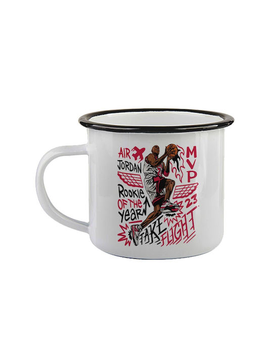 Koupakoupa Jordan Enamel Mug Black 360ml