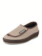 Men's Beige Slippers