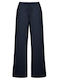 Pantaloni de Trening cu Pantaloni Evazați Albastru Marin
