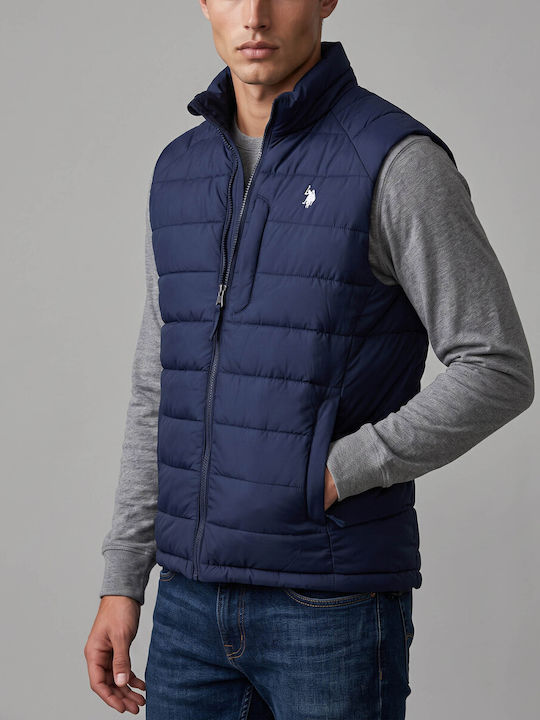 Sleeveless Blue Jacket