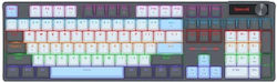Redragon Caesura Гейминг Механична Клавиатура с Custom Red превключватели и RGB осветление Английски (САЩ) Многоцветен Redragon Caesura Гейминг Механична Клавиатура с Custom Red превключватели и RGB осветление Английски (САЩ) Многоцветен