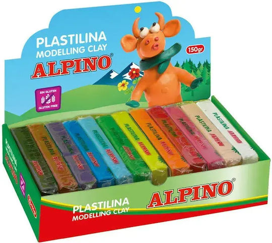 Alpino Knete Mit 12 Farben Für 3+ Jahre