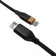 Duracell USB-A към Lightning кабел 15W 1m DRU5012A