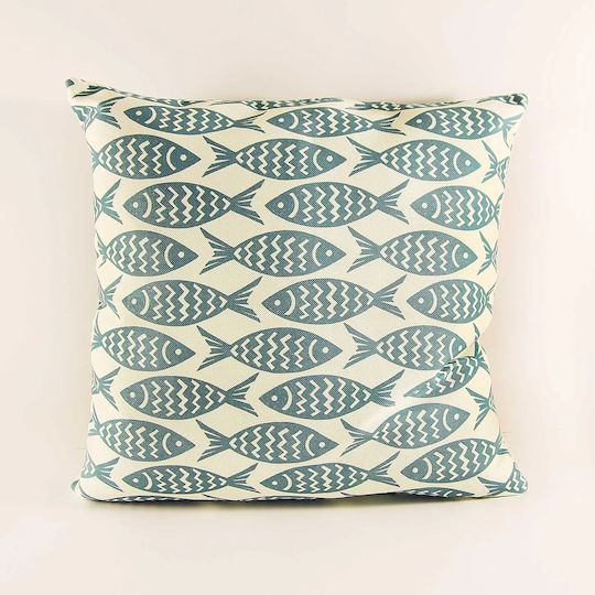 Inspiral Tree Decorative Pillow Case Beige 45x45cm