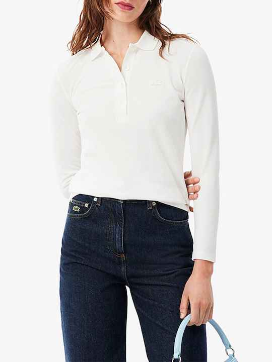 Lacoste Bluză Polo pentru damă cu mânecă lungă ...