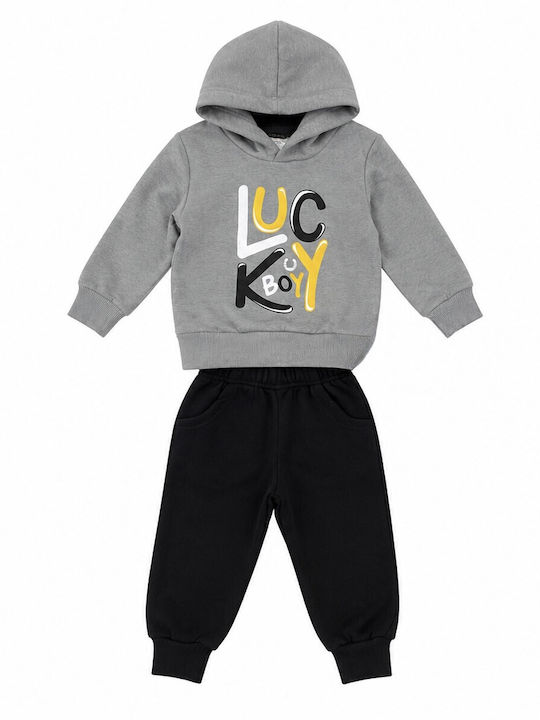 Kinder Sweatpants Set Khaki