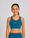 Kinderoberteile Crop Top Ärmellos Blau