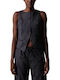Women's Blue Vest