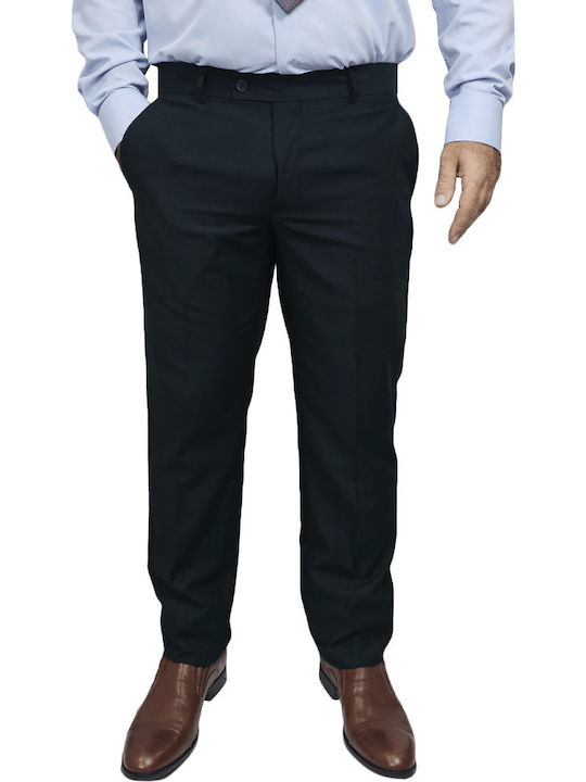 Men's Suit Trousers Slim Fit Navy