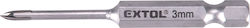 Extol Burghiu Carbură 3mm / 33mm