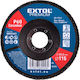 Extol Schleifscheiben Lamellär Ø115 Mm Premium Körnung P60 8803463
