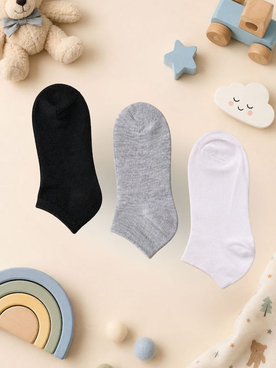 Senses Kids' Ankle Socks Multicolour 3 Pack
