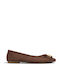 Damen Ballerinas Braune