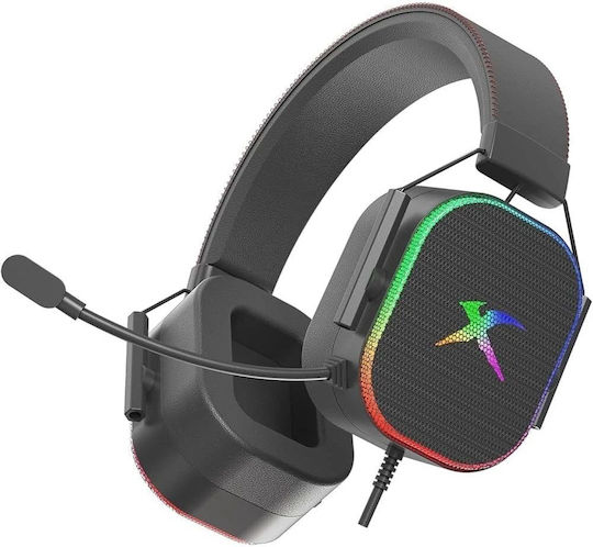 Xtrike Me GH-606 Over Ear Gaming Headset με σύνδεση 3.5mm for PC / PS4 / PS5 / XBOX