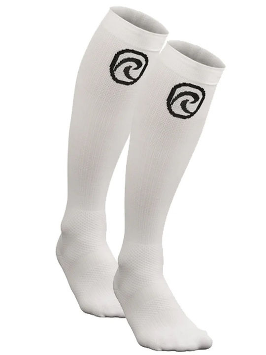Rehband Компресионни Спортни Чорапи Бели 1 Чифт