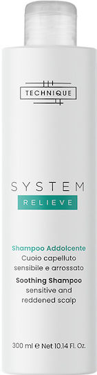 Technique System Relieve Soothing Shampoo, Καταπραϋντικό Σαμπουάν Για Ευαίσθητο & Ερεθισμένο Τριχωτό 300ml