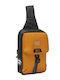 Men's Yellow Sling Bag
