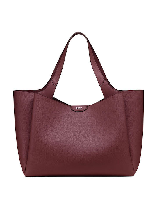 DKNY Willa Γυναικεία Tote Τσάντα Μπορντό