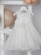 Bambolino Asimina Rochie de Botez Albă