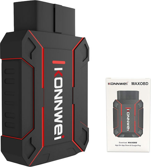 Konnwei Διαγνωστικό Αυτοκινήτου OBD 2 με Bluetooth