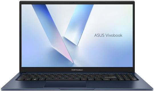 Asus Vivobook 15 X1504MA 15.6" FHD Ecran Tactil (Core 5-320/8GB/256GB SSD/Fără Sistem De Operare) Albastru Quiet (Tastatură US)