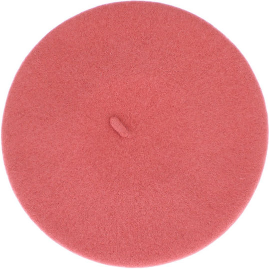 Beretă De Lână Pentru Femei ButicCochet O Singură Mărime Design Decorativ Cu Strasuri Roz Somon – Bsc572