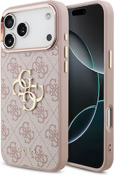 Guess Back Cover Synthetic Leather Leather Gold Iphone 18 Pro Max